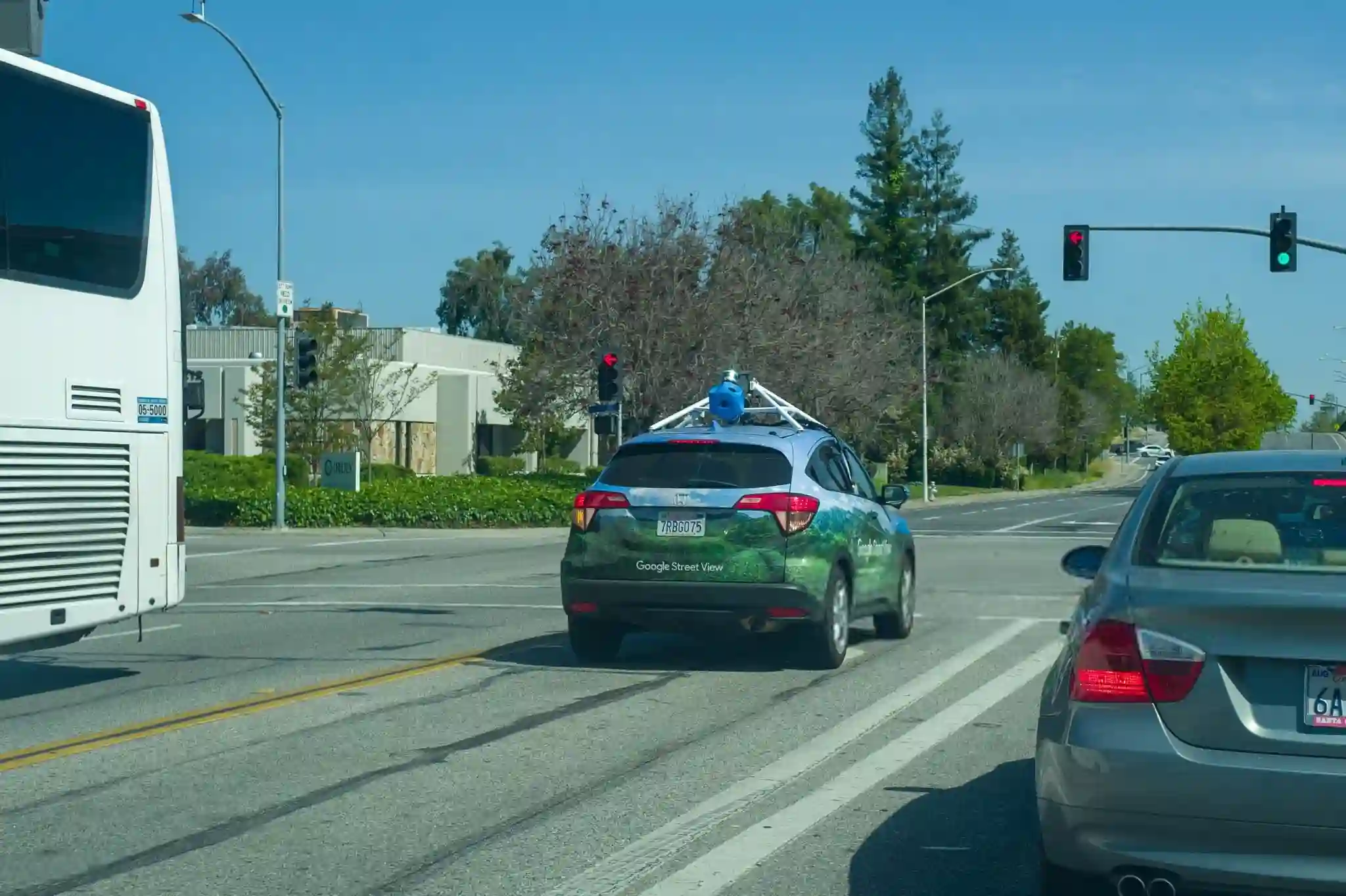 Picture of a Google Car spotted in Mountain View, California, United States on May 3, 2019.