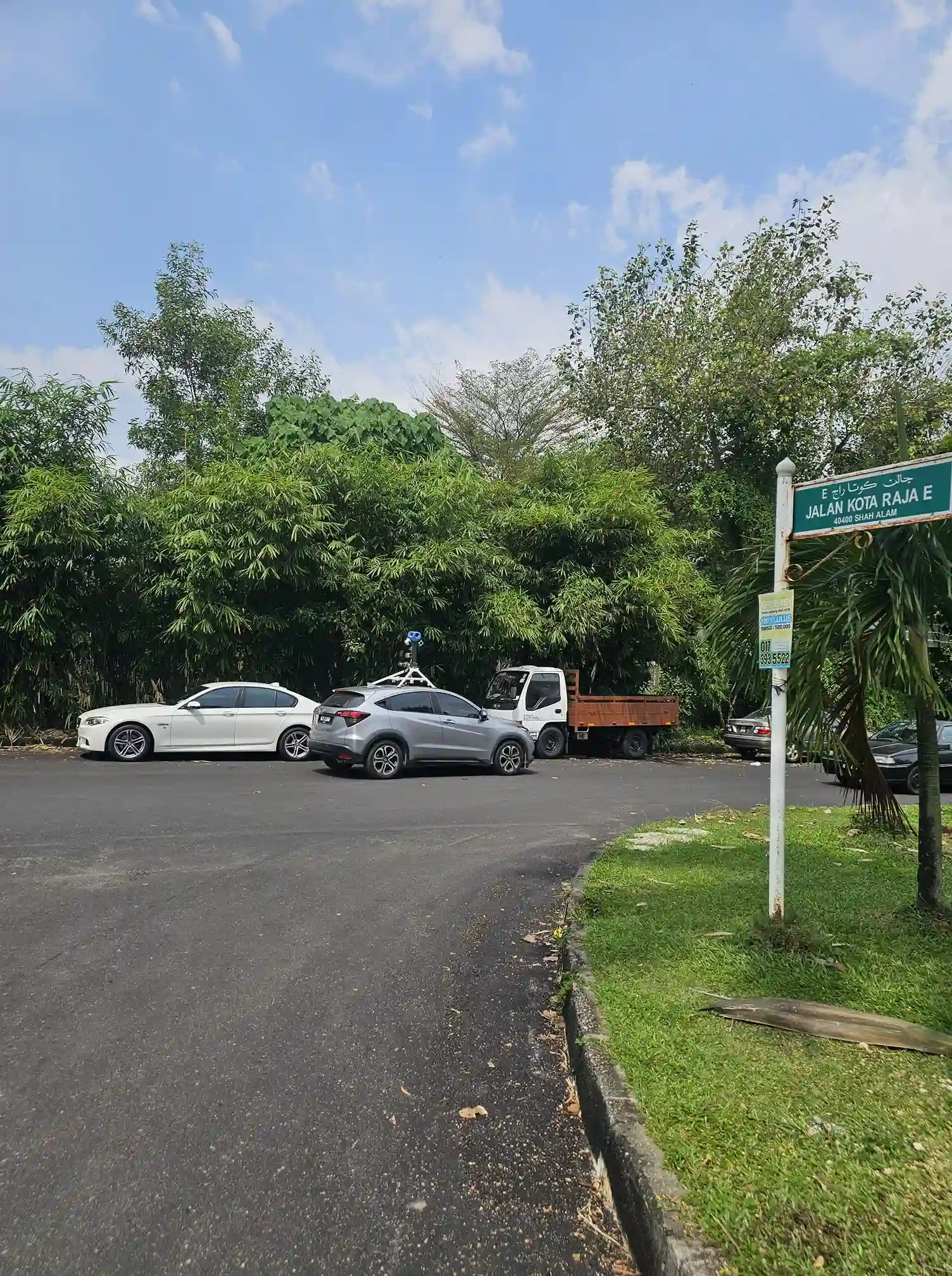 Picture of a Google Car spotted in Shah Alam, Selangor, Malaysia on July 16, 2024.