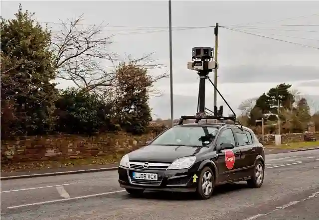 Picture of a Google Car spotted in Carlisle, Cumbria, England, United Kingdom on March 15, 2010.
