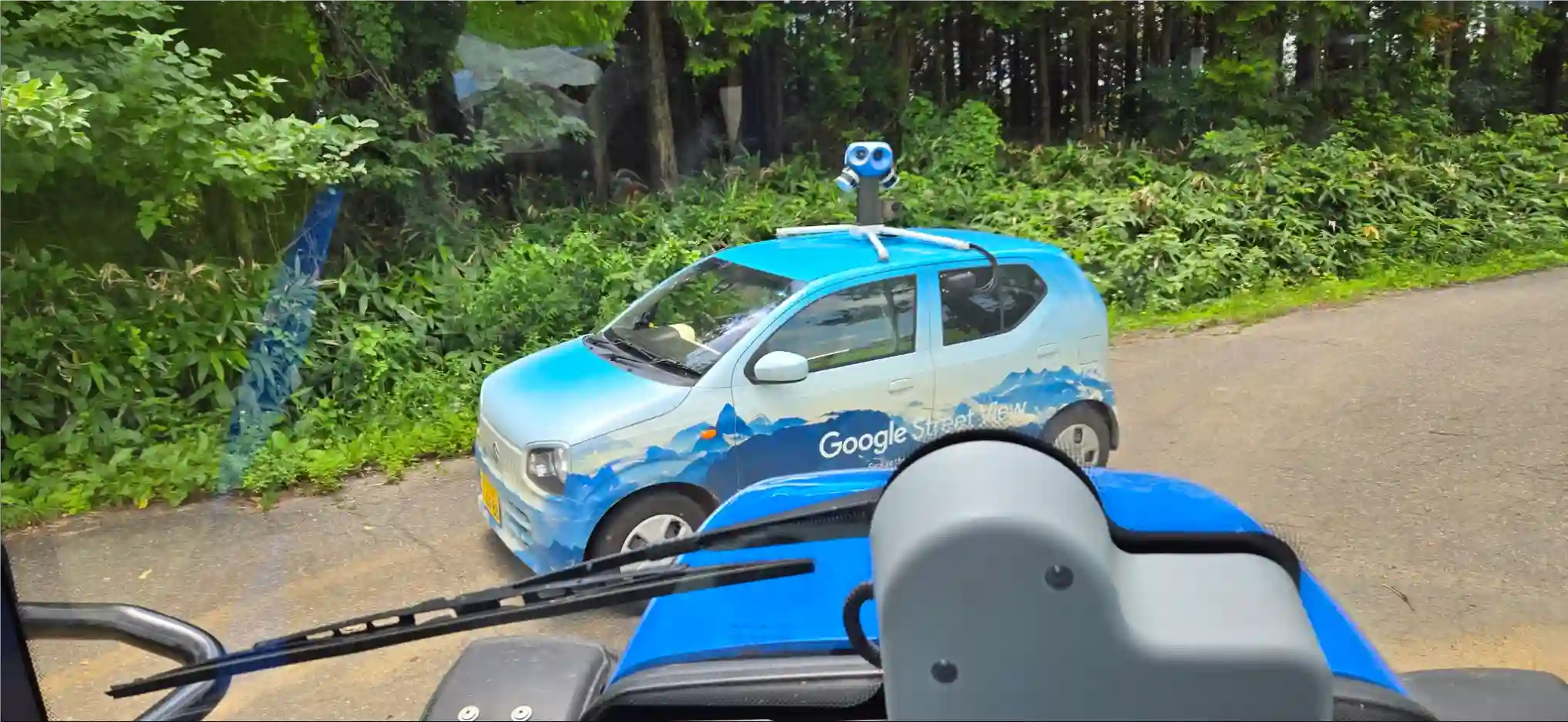 Picture of a Google Car spotted in Noto, Ishikawa, Japan on July 22, 2024.
