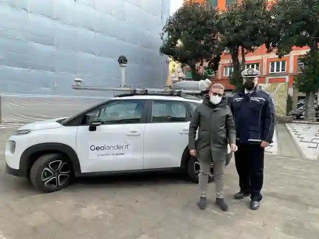 Picture of a Geolander Car spotted in Recco, Liguria, Italy on January 18, 2021.