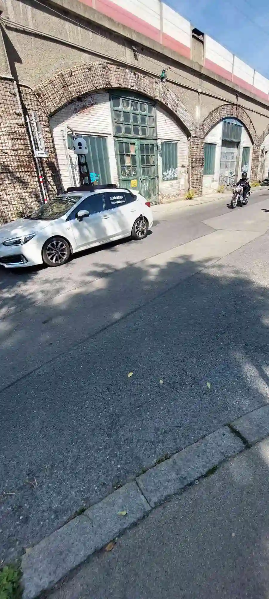 Picture of a Apple Car spotted in Vienna, Austria on July 26, 2024.