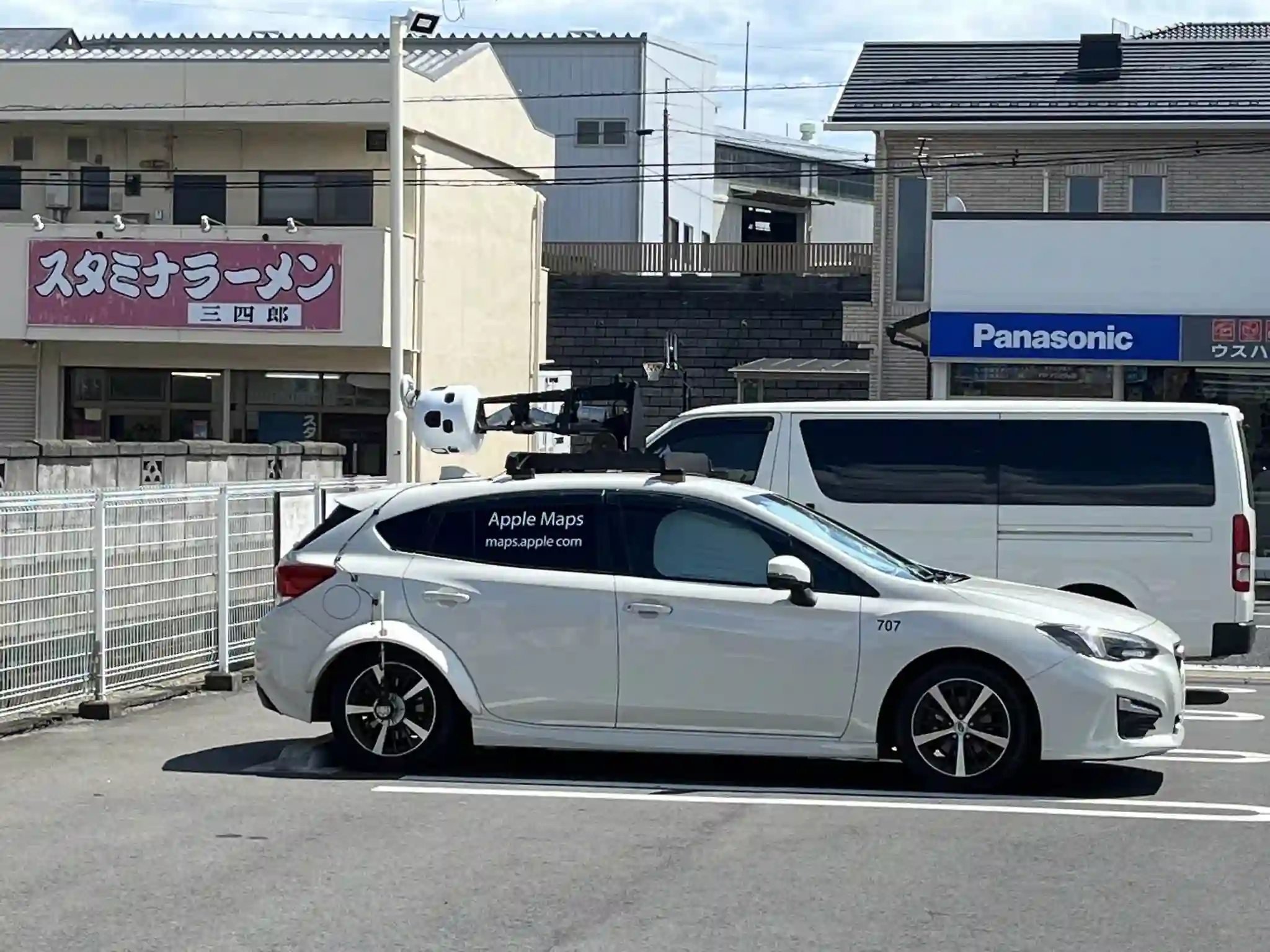 Picture of a Apple Car spotted in Hitachi, Ibaraki, Japan on July 30, 2024.