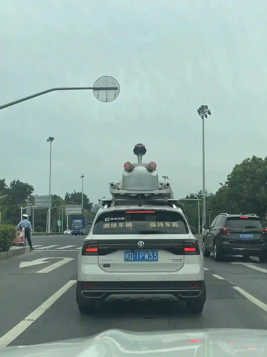 Picture of a Amap Car spotted in Shanghai, China on July 9, 2024.