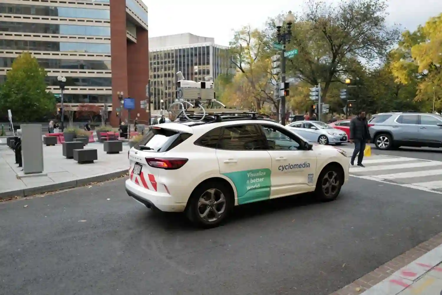 Picture of a Cyclomedia Car spotted in Washington DC, United States, United States on November 9, 2023.