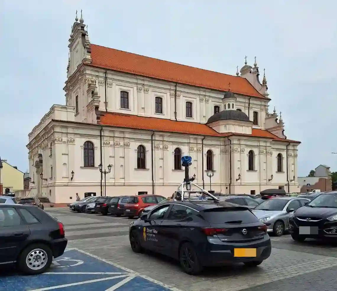 Picture of a Google Car spotted in Zamość, Lublin Voivodeship, Poland on August 2, 2024.