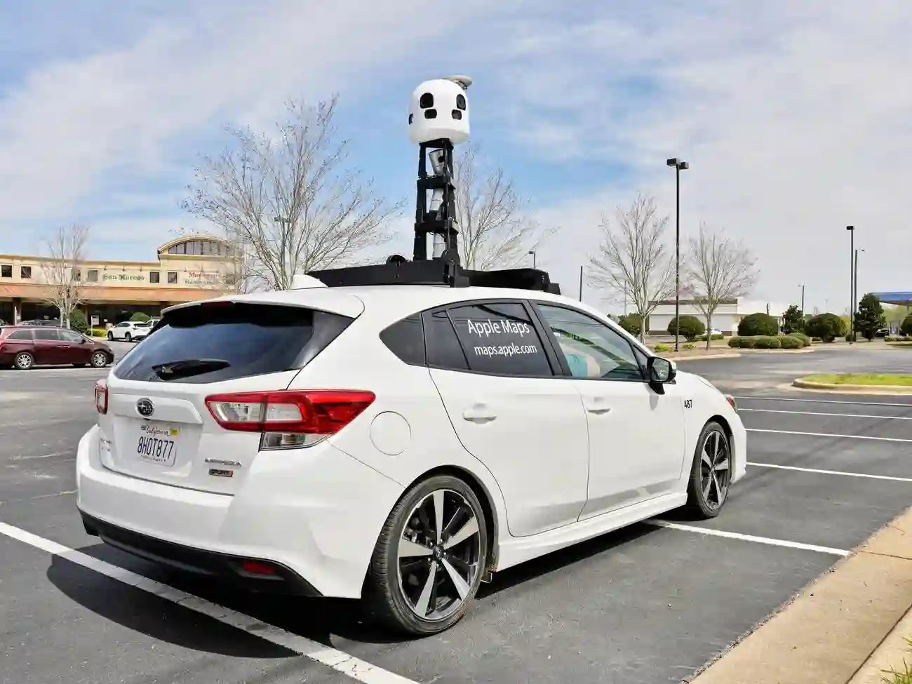 Picture of a Apple Car spotted in Pike Road, Montgomery County, Alabama, United States on March 17, 2019.
