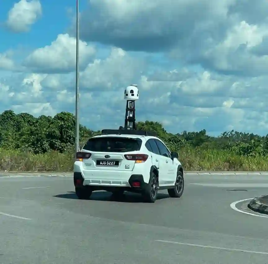 Picture of a Apple Car spotted in Kuching, Sarawak, Malaysia on August 9, 2024.