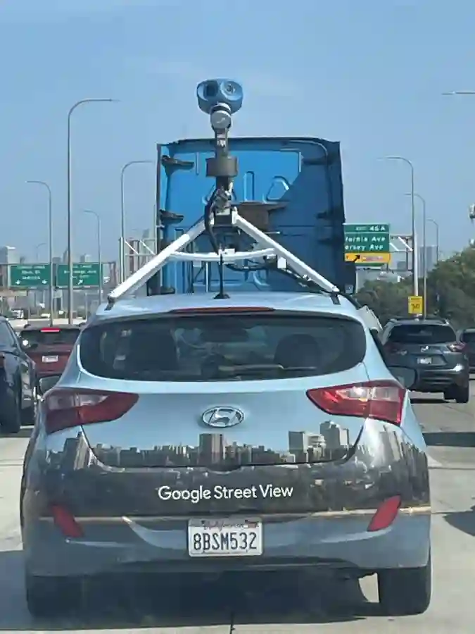 Picture of a Google Car spotted in Chicago, Illinois, United States on August 23, 2024.
