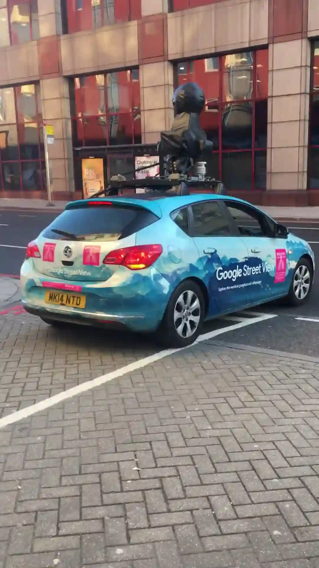 Picture of a Google Car spotted in Farringdon, London, England, United Kingdom on February 15, 2019.