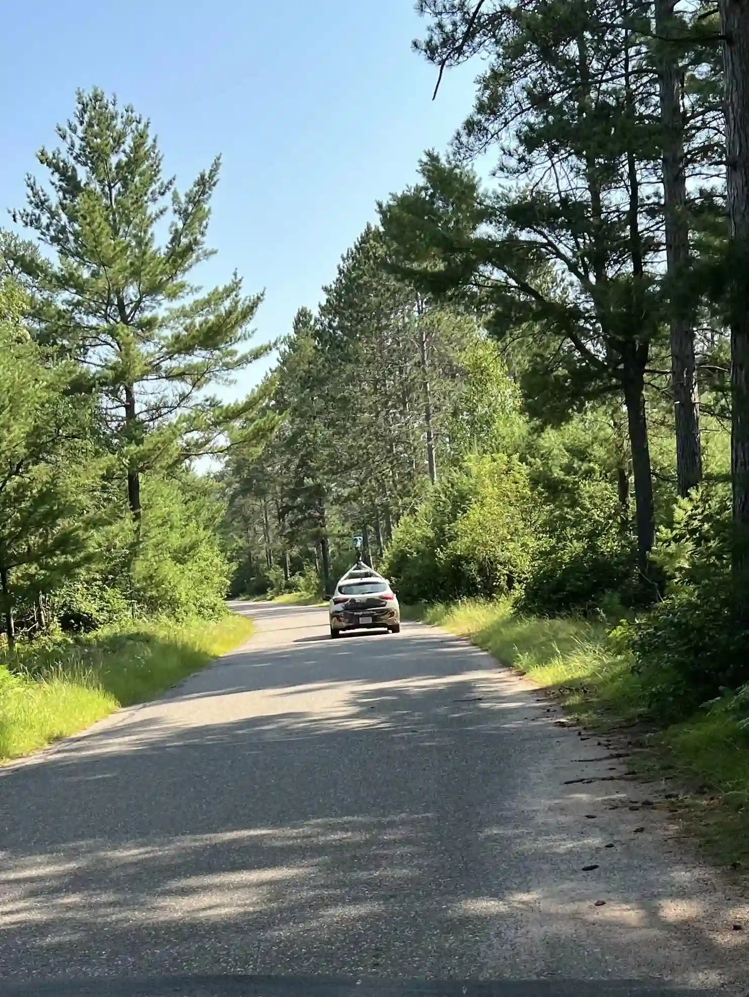 Picture of a Google Car spotted in Sayner, Wisconsin, United States on July 31, 2024.
