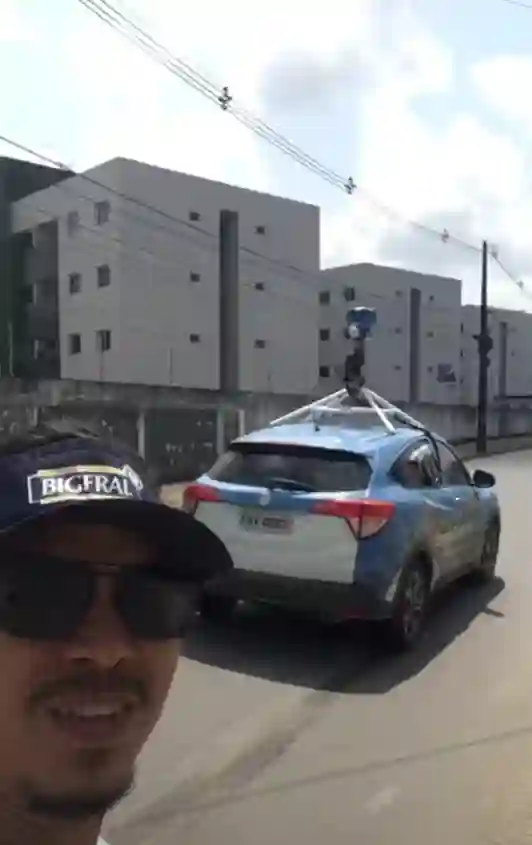 Picture of a Google Car spotted in João Pessoa, Paraíba, Brazil on September 4, 2024.