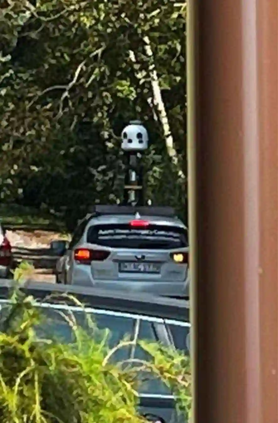 Picture of a Apple Car spotted in Vranov nad Topľou, Prešov Region, Slovakia on September 12, 2024.