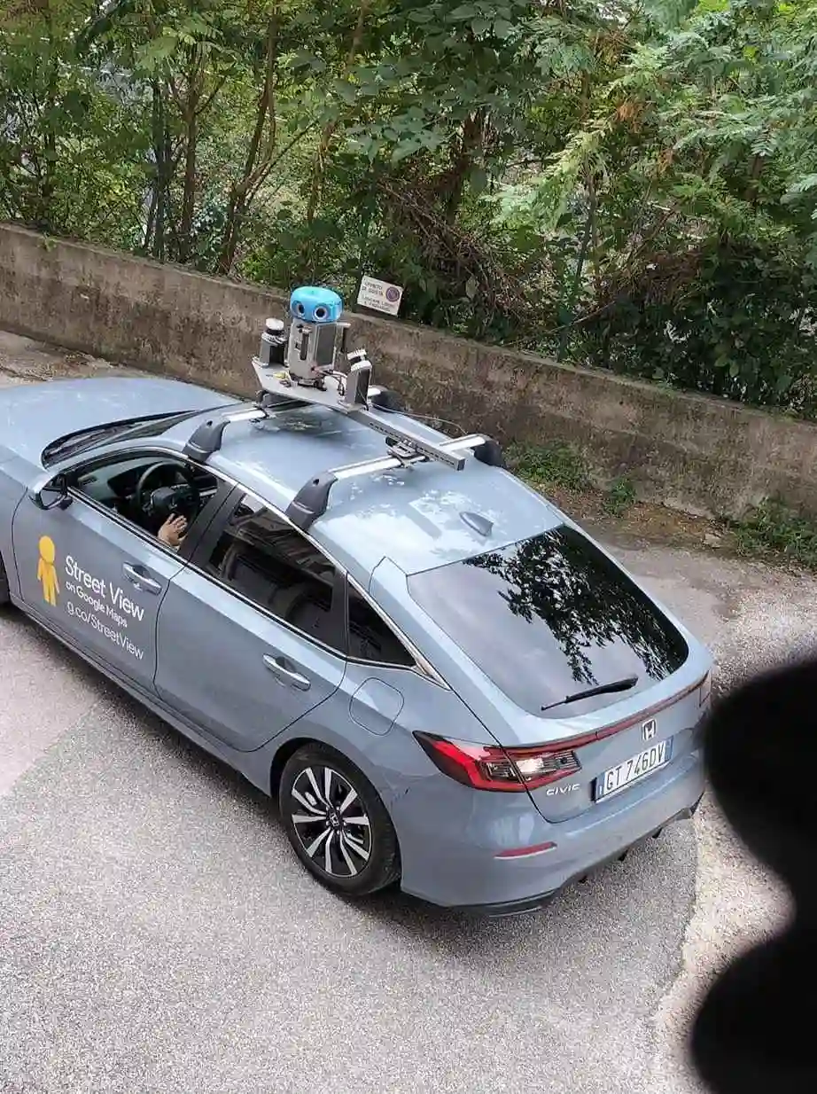 Picture of a Google Car spotted in Conegliano, Veneto, Italy on September 19, 2024.