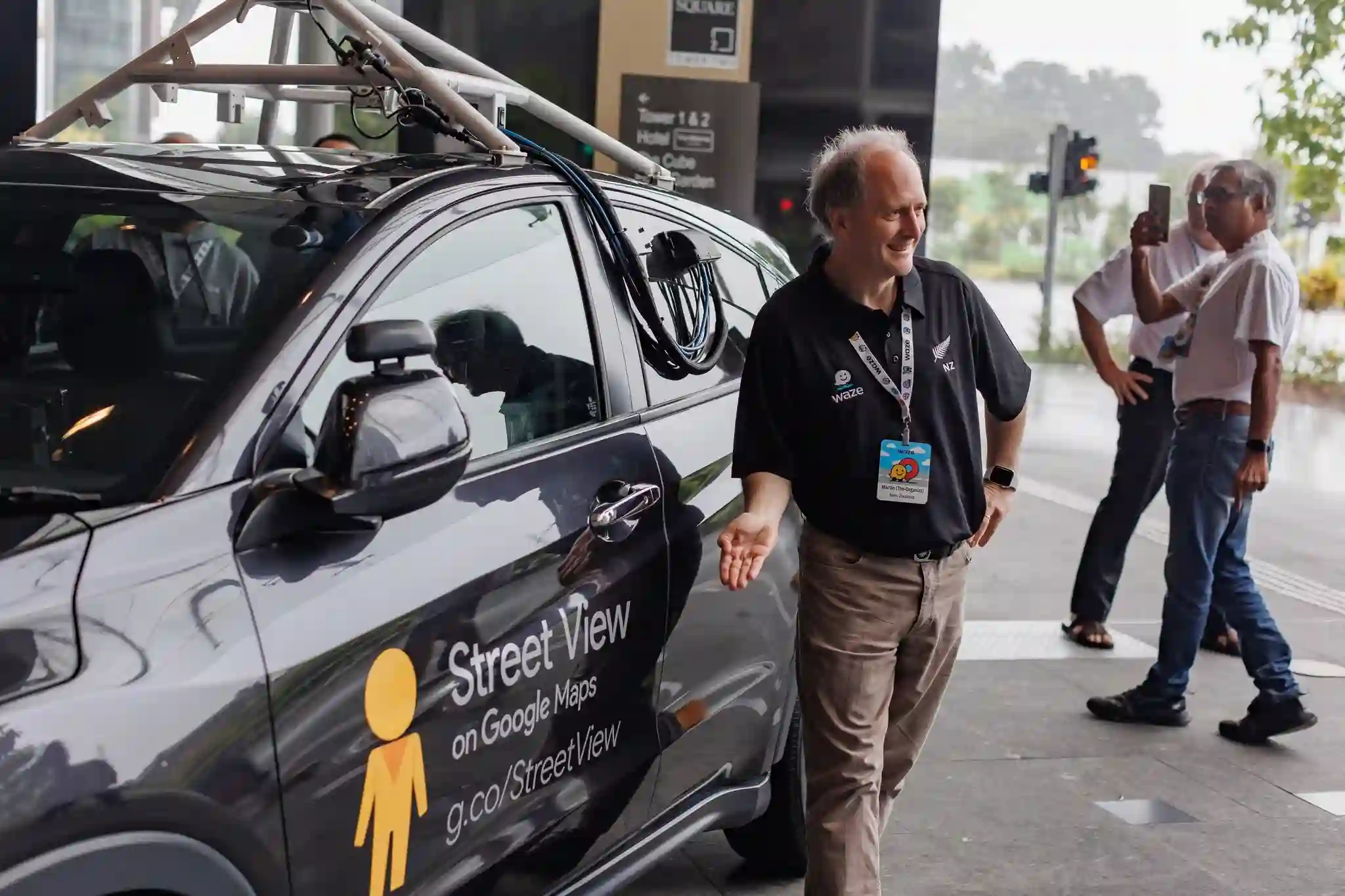 Picture of a Google Car spotted in Singapore on June 8, 2024.
