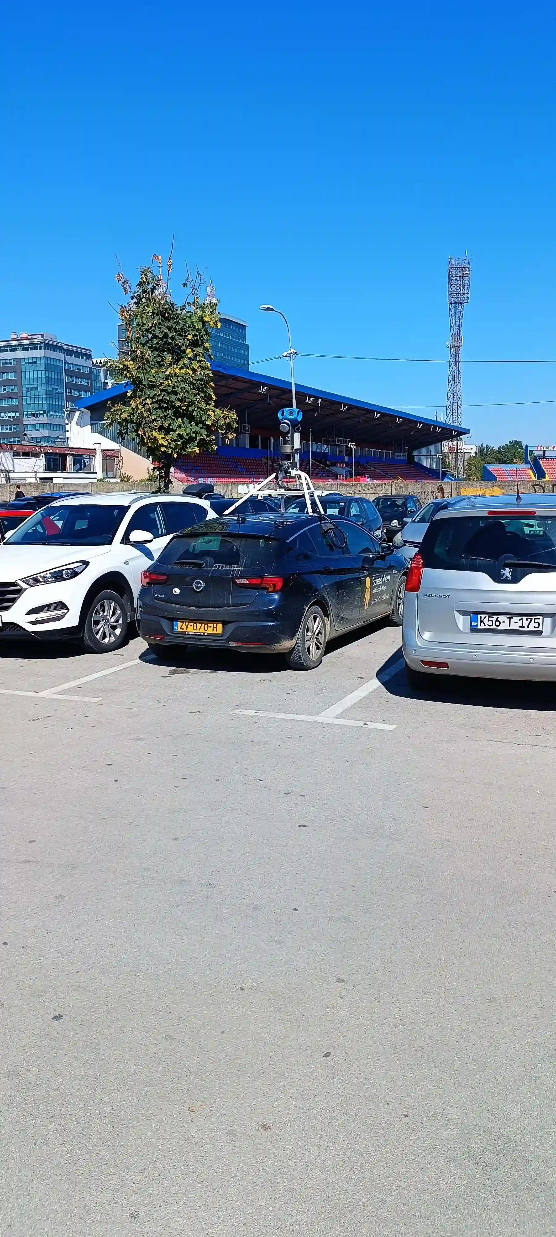 Picture of a Google Car spotted in Banja Luka, Republika Srpska, Bosnia and Herzegovina on September 23, 2024.