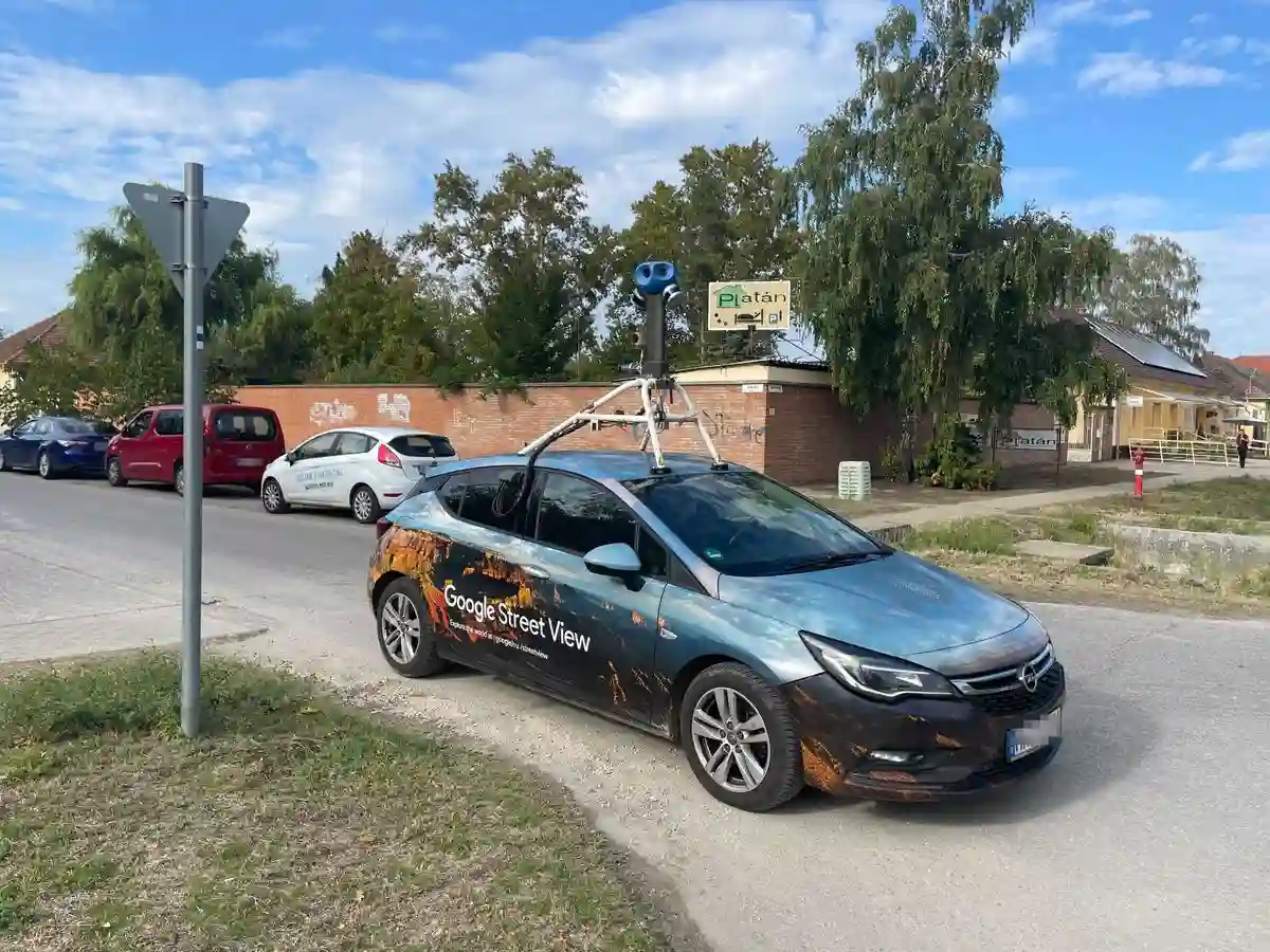 Picture of a Google Car spotted in Sándorfalva, Csongrád, Hungary on September 25, 2024.