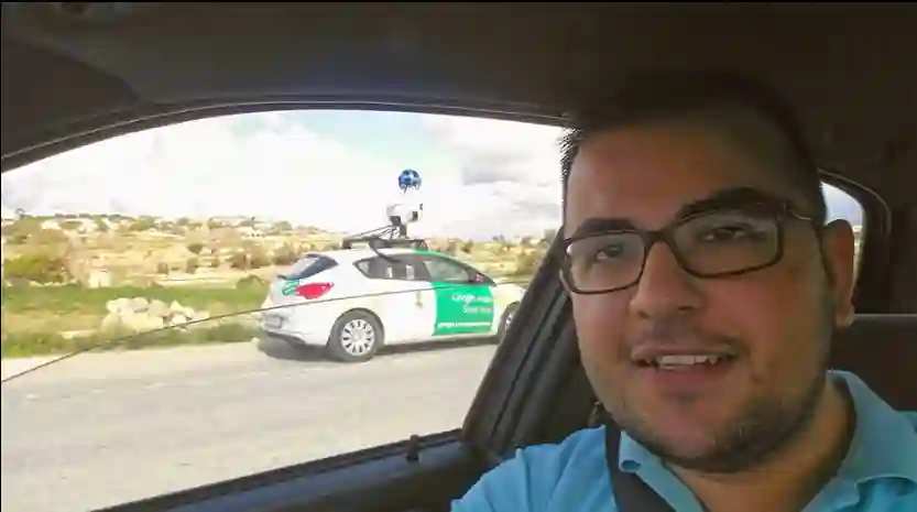 Picture of a Google Car spotted in Dingli, Malta on November 12, 2016.