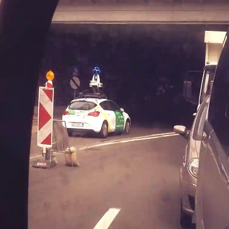 Picture of a Google Car spotted in Leuven, Flanders, Belgium on August 12, 2014.