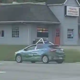 Picture of a Google Car spotted in Martinsville, Virginia, United States on October 3, 2024.
