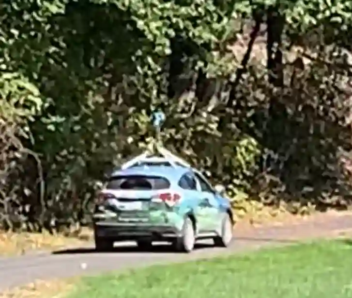 Picture of a Google Car spotted in Clifton Forge, Virginia, USA on October 7, 2024.