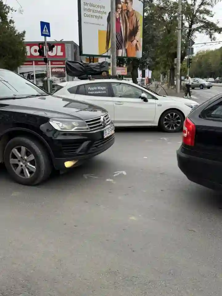 Picture of a Apple Car spotted in Bucharest, Romania on September 24, 2024.