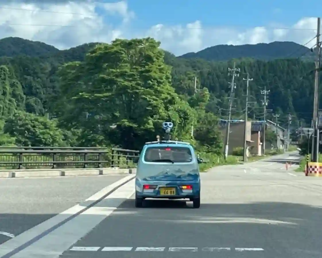 Picture of a Google Car spotted in Noto, Ishikawa, Japan on August 26, 2024.
