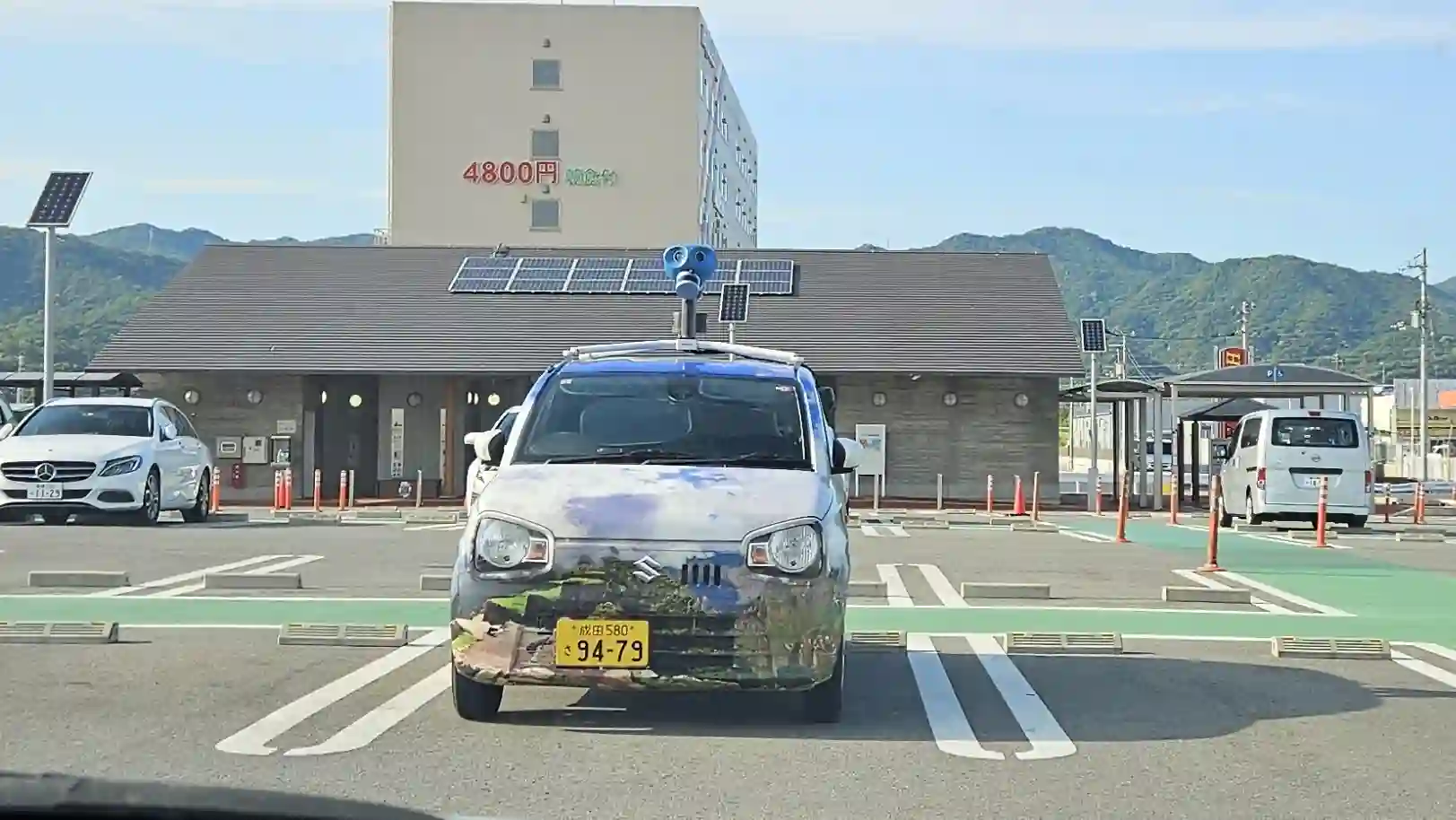 Picture of a Google Car spotted in Itano, Tokushima, Japan on June 5, 2024.