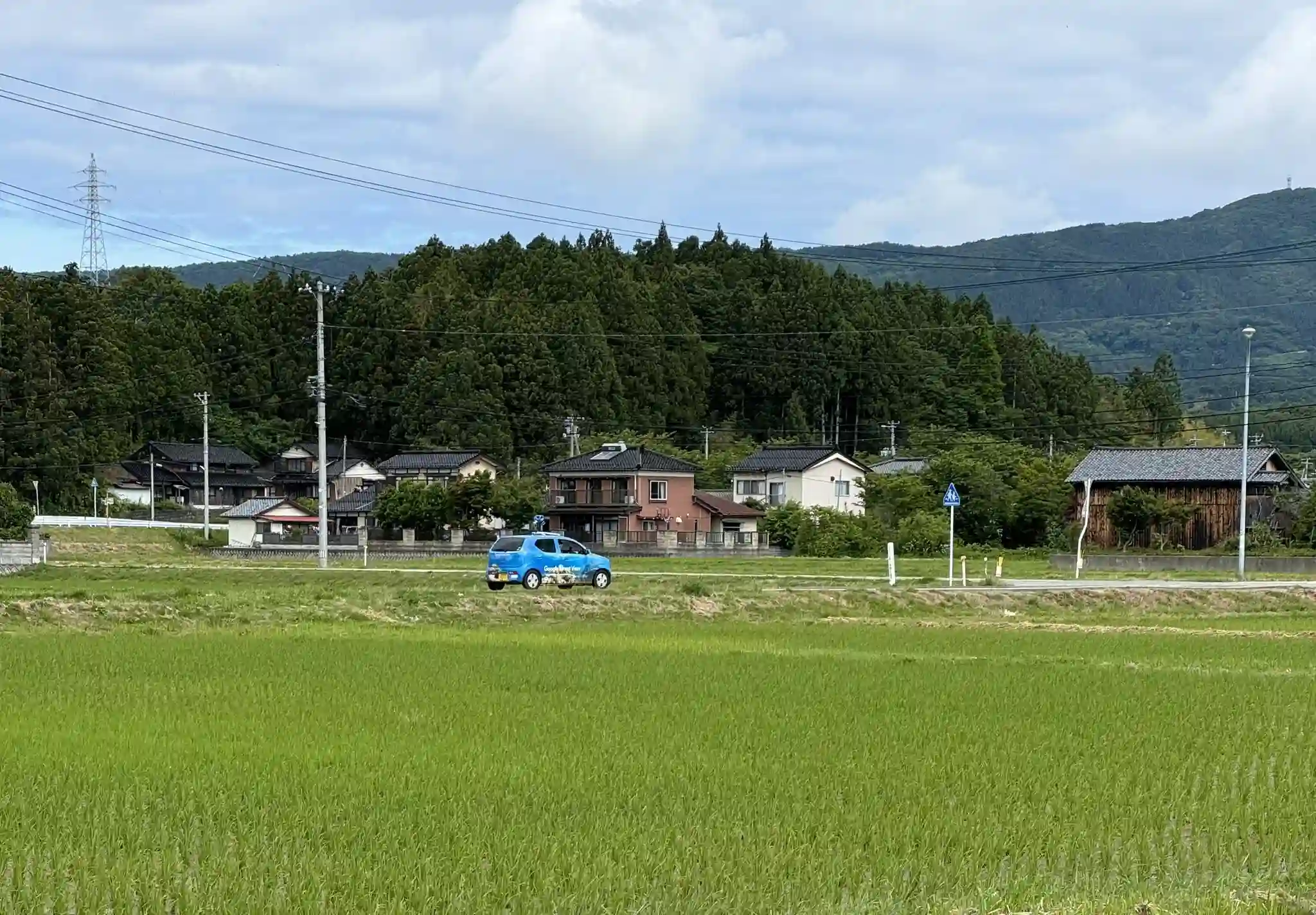 Picture of a Google Car spotted in Sado island, Niigata, Japan on June 5, 2024.