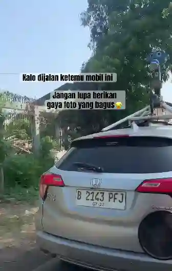Picture of a Google Car spotted in Weleri, Central Java, Indonesia on October 10, 2024.