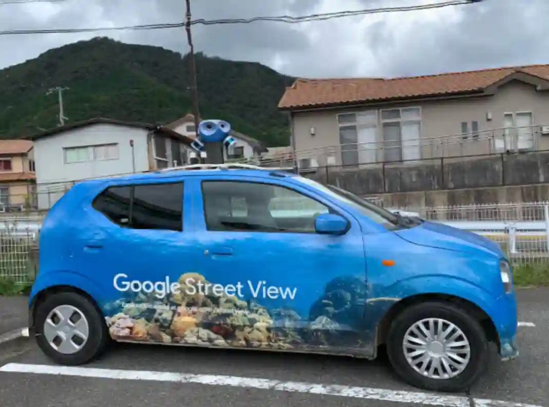 Picture of a Google Car spotted in Hyogo, Japan on October 10, 2024.