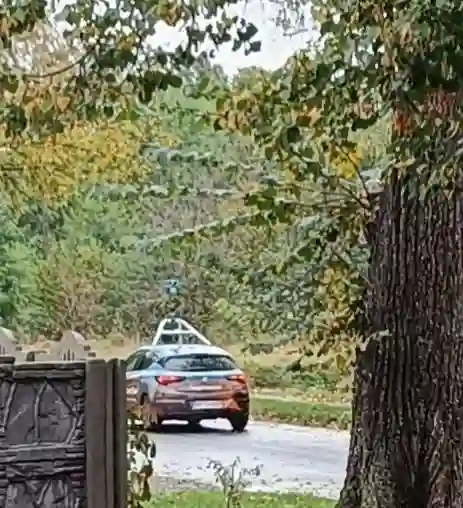 Picture of a Google Car spotted in Radaczewo, West Pomeranian Voivodeship, Poland on October 9, 2024.