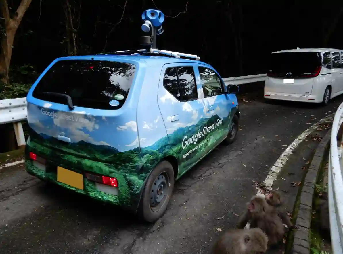 Picture of a Google Car spotted in Yakushima, Kagoshima, Japan on October 14, 2024.