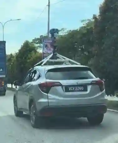 Picture of a Google Car spotted in Puchong, Selangor, Malaysia on October 13, 2024.