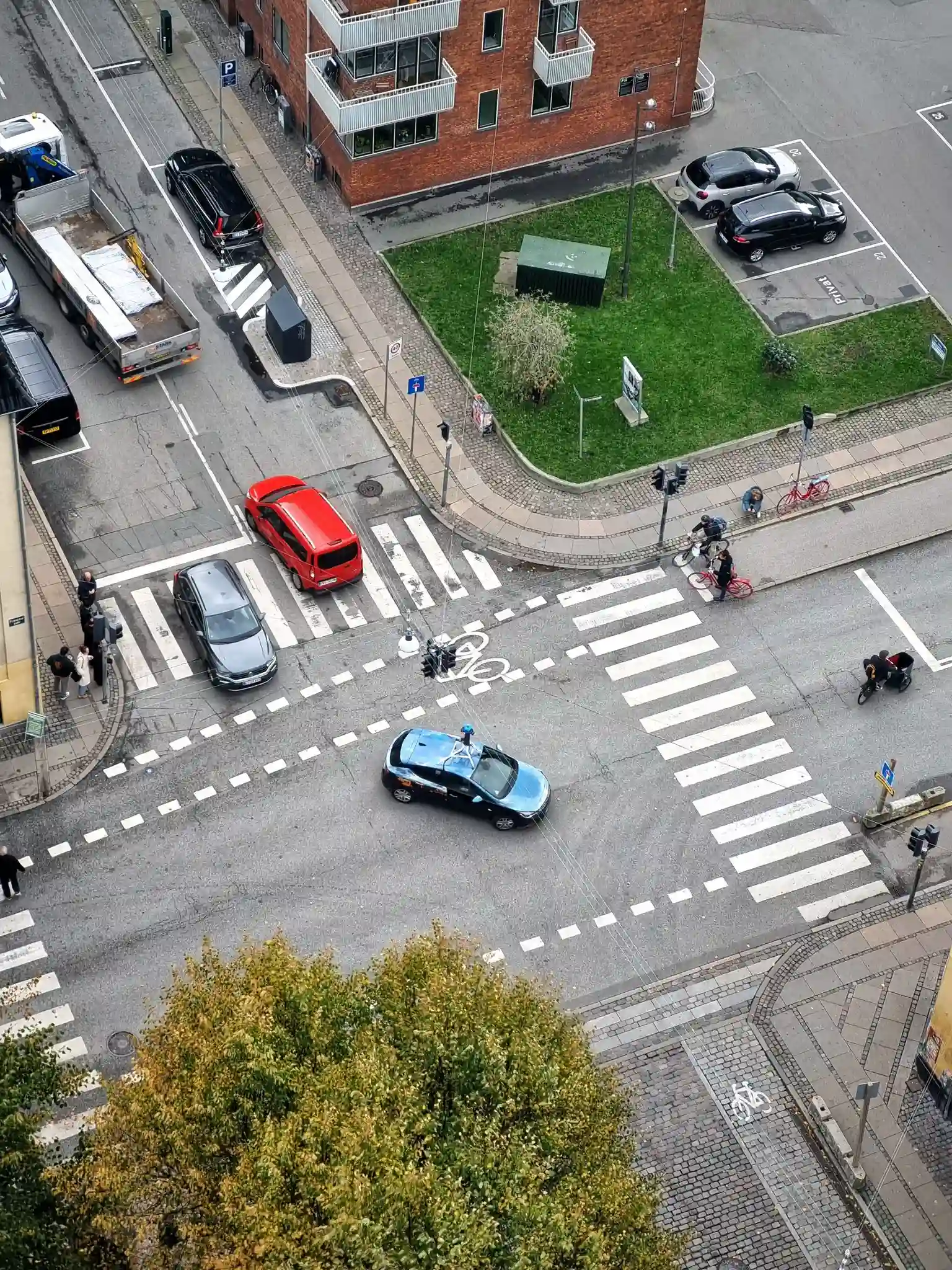 Picture of a Google Car spotted in Copenhagen, Capital Region of Denmark, Denmark on October 14, 2024.