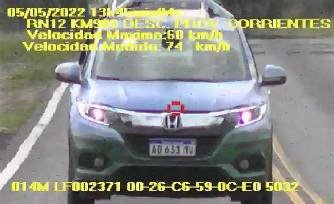 Picture of a Google Car spotted in RN12, Corrientes Province, Argentina on May 5, 2022.