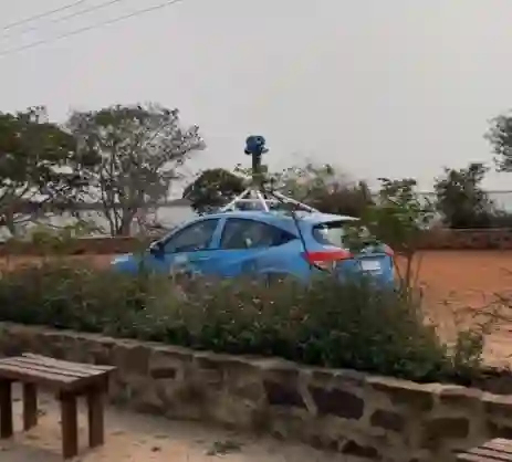 Picture of a Google Car spotted in Iberá National Park, Corrientes, Argentina on September 19, 2024.