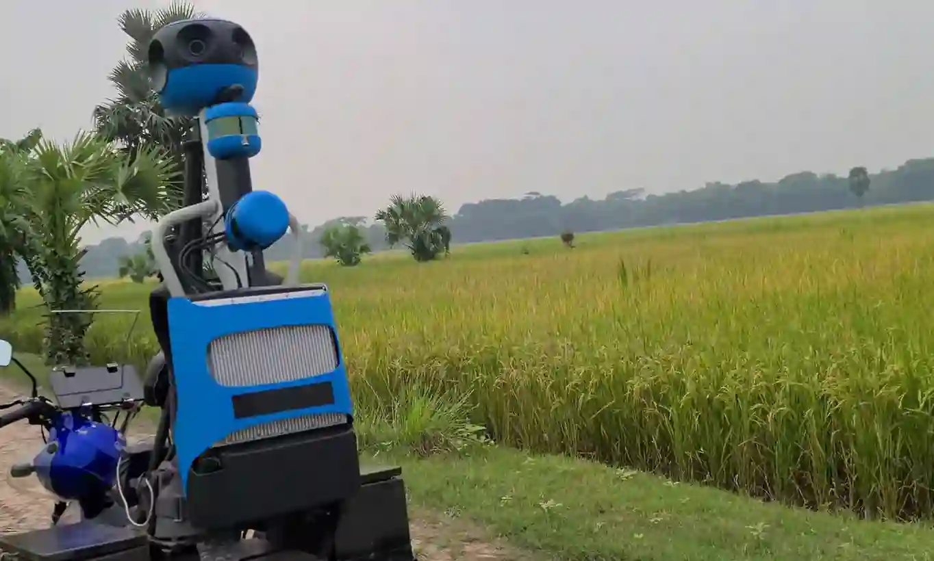 Picture of a Google Car spotted in Bangladesh on October 16, 2024.