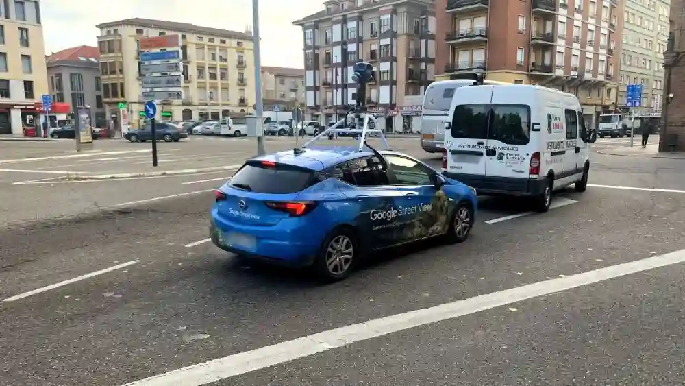 Picture of a Google Car spotted in León, Castile and León, Spain on October 21, 2024.