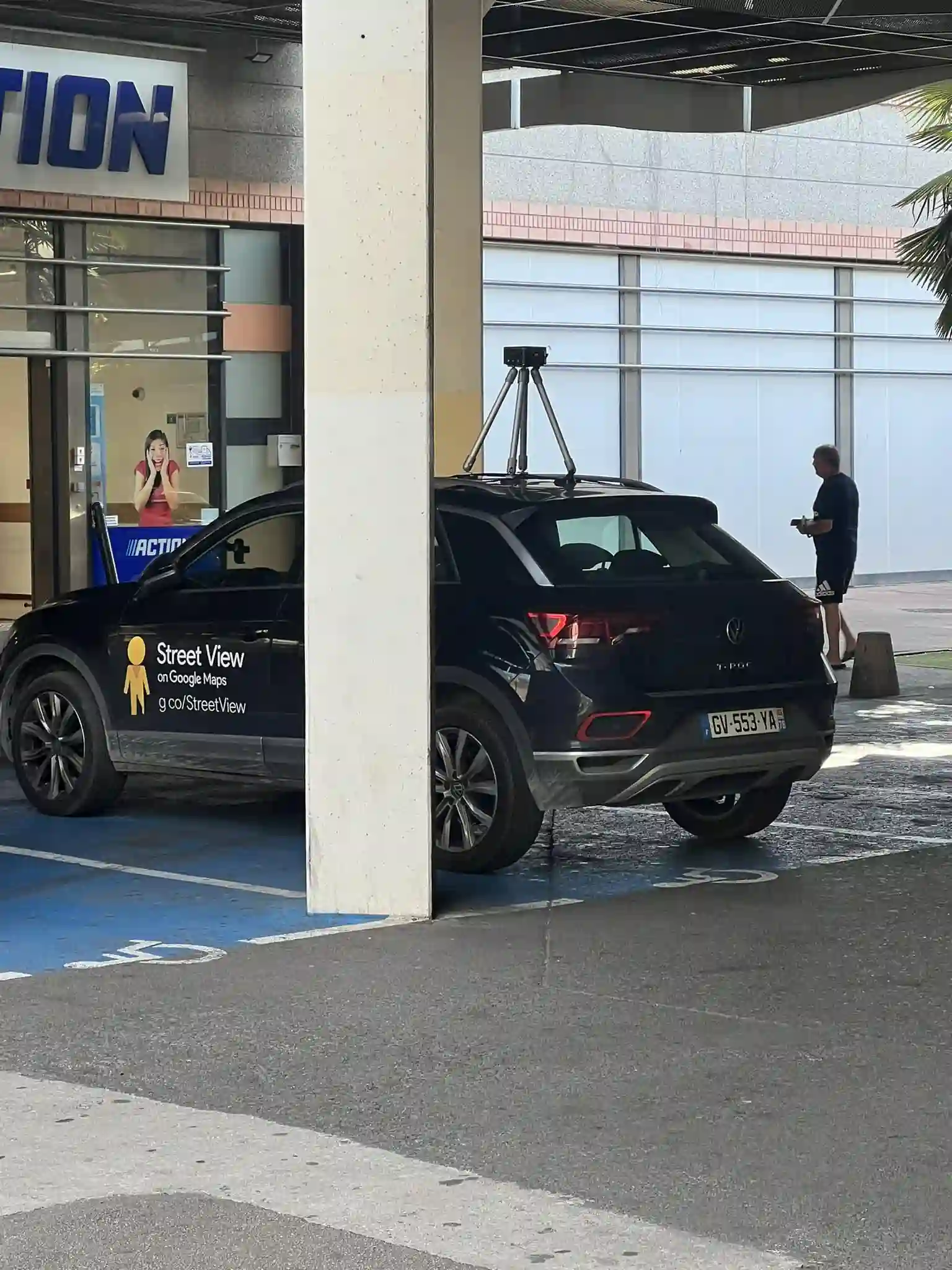 Picture of a Google Car spotted in Provence-Alpes-Côte d'Azur, France on August 5, 2024.