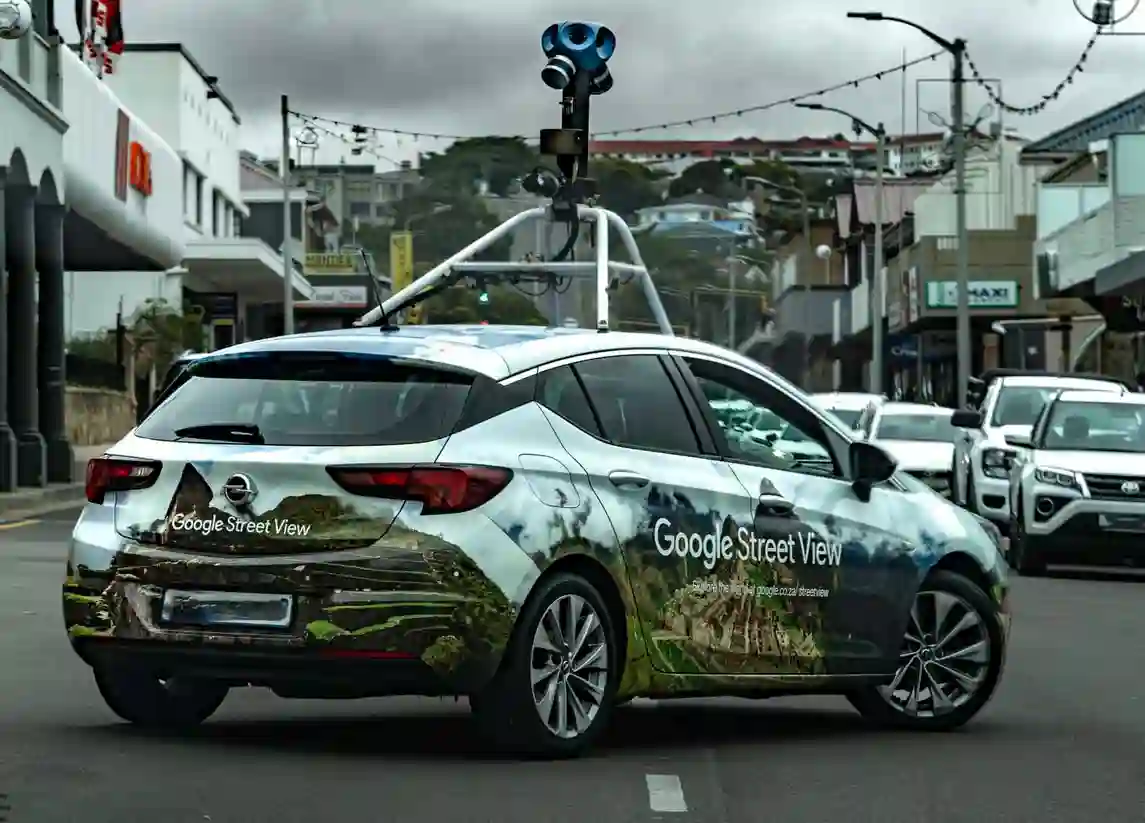 Picture of a Google Car spotted in Mossel Bay, Western Cape, South Africa on October 21, 2024.