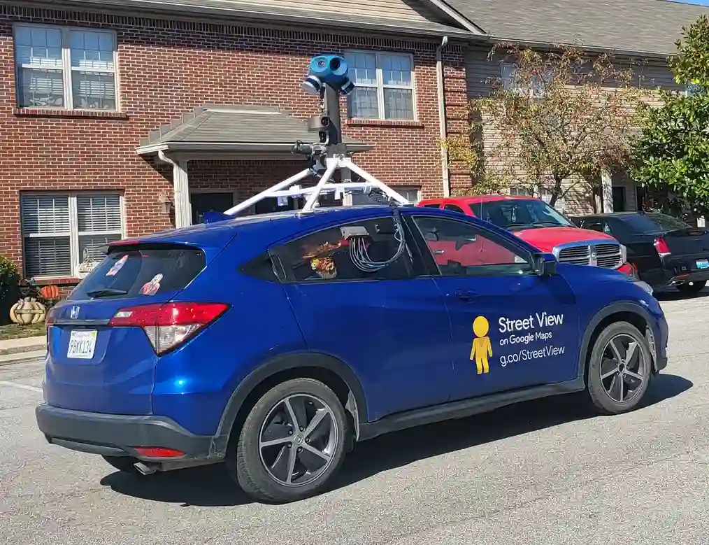 Picture of a Google Car spotted in Louisville, Kentucky, USA on October 23, 2024.