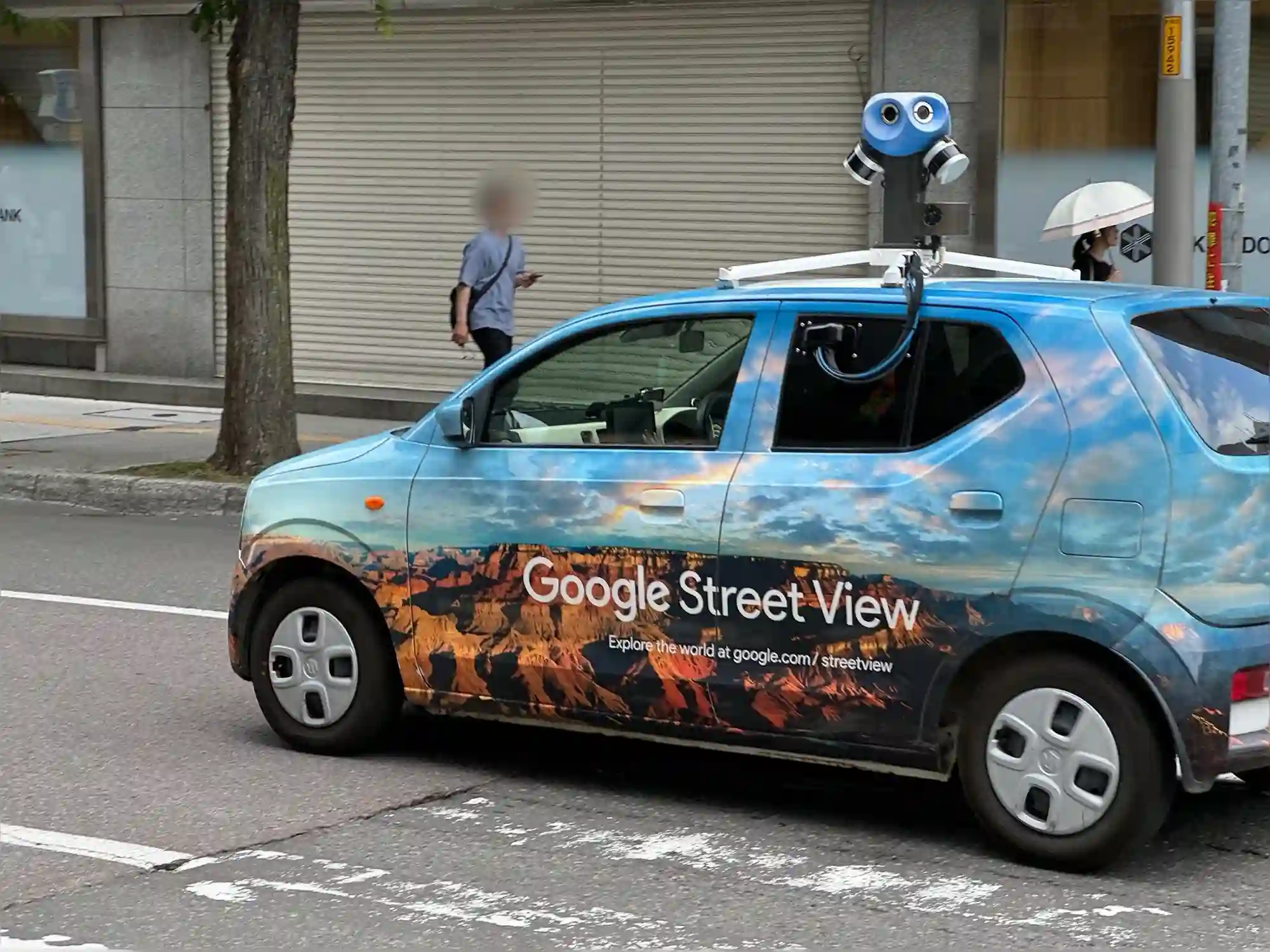 Picture of a Google Car spotted in Sapporo, Hokkaido, Japan on August 3, 2024.