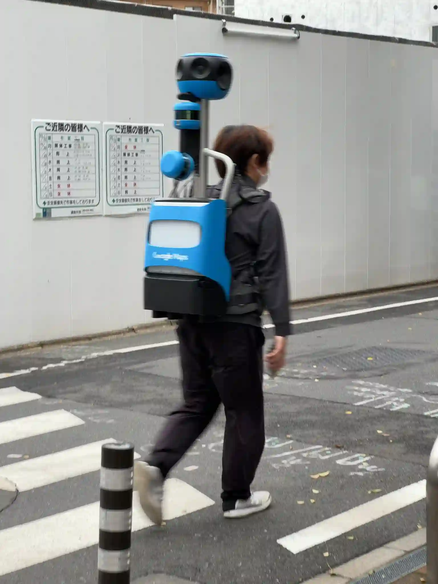 Picture of a Google Car spotted in Tokyo, Japan on October 28, 2024.