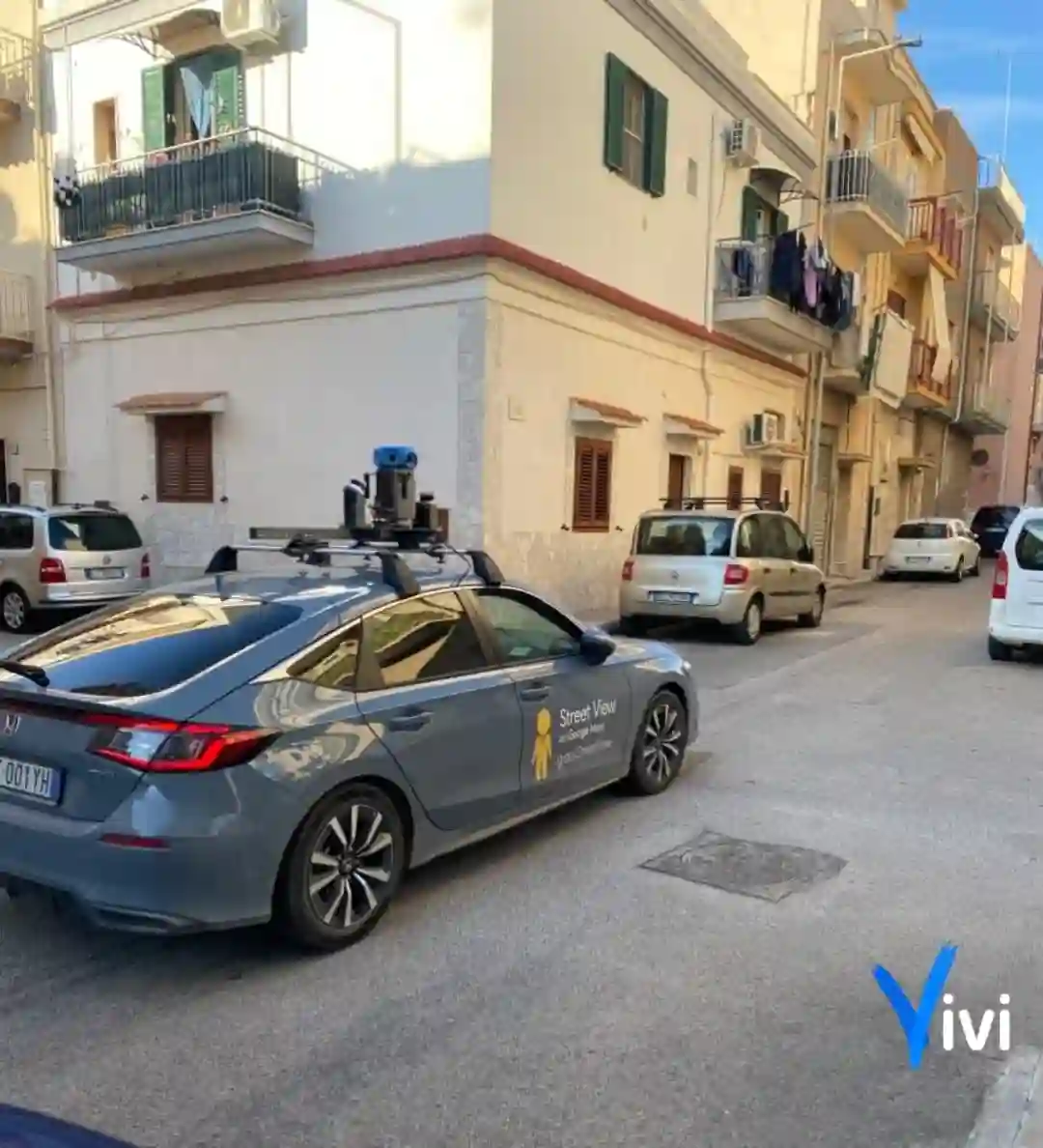 Picture of a Google Car spotted in Massafra, Apulia, Italy on October 29, 2024.