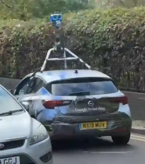 Picture of a Google Car spotted in London, England, United Kingdom on October 31, 2024.