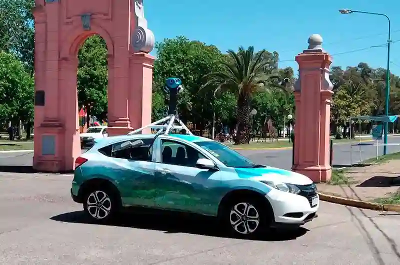 Picture of a Google Car spotted in San Carlos de Bolívar, Buenos Aires, Argentina on October 30, 2024.
