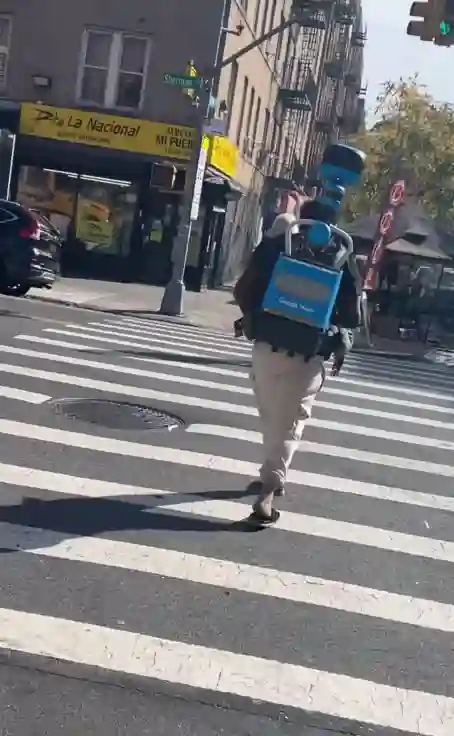 Picture of a Google Car spotted in New York City, New York, United States on October 18, 2024.