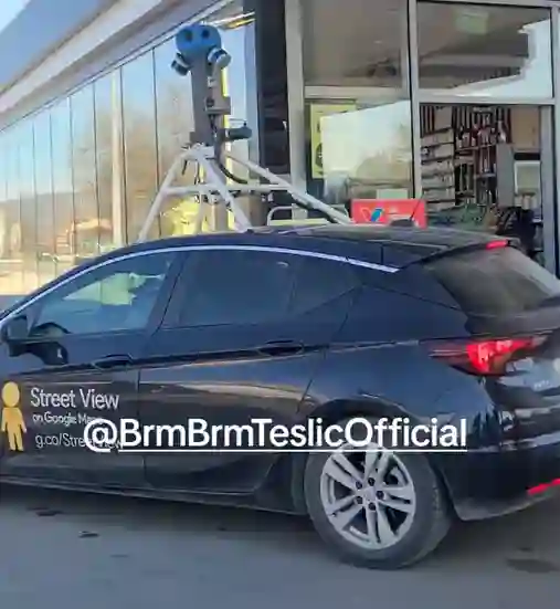 Picture of a Google Car spotted in Teslić, Republika Srpska, Bosnia and Herzegovina on November 2, 2024.