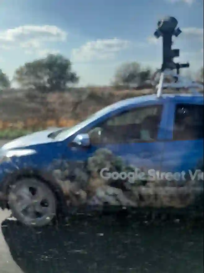 Picture of a Google Car spotted in Sarcoxie, Missouri, United States on October 24, 2024.